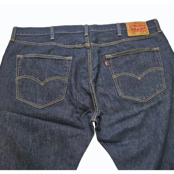 Levi's 501 Original Button Fly Jeans 42x30 Straight Leg Denim 4996 New w/o Tags - Picture 5 of 12